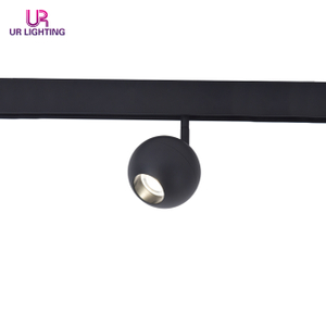 Galerie sphärisch modische schwarze Magnetspur Spot Light 6W A024