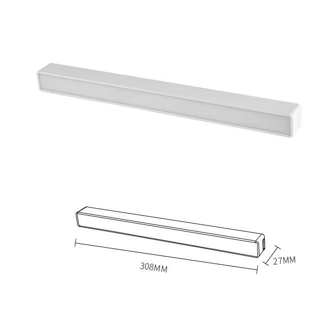 D108 Linear Ultra-dünn Magnetspur Hochflutlicht