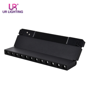 Kreisförmige Linsenschwarzfaltbares Magnetgitter-Kühlergrill Licht 12W C219-15